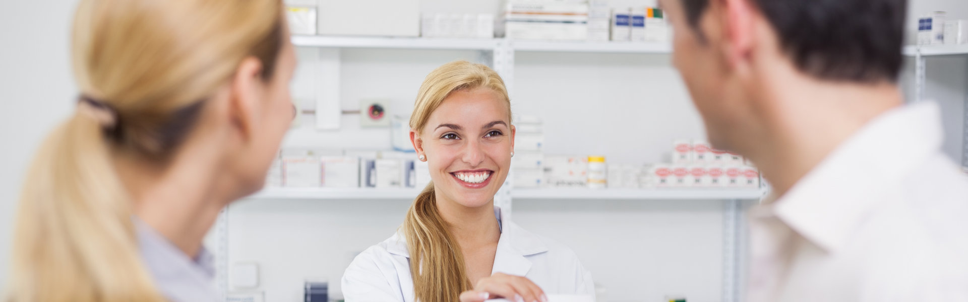 pharmacist smiling