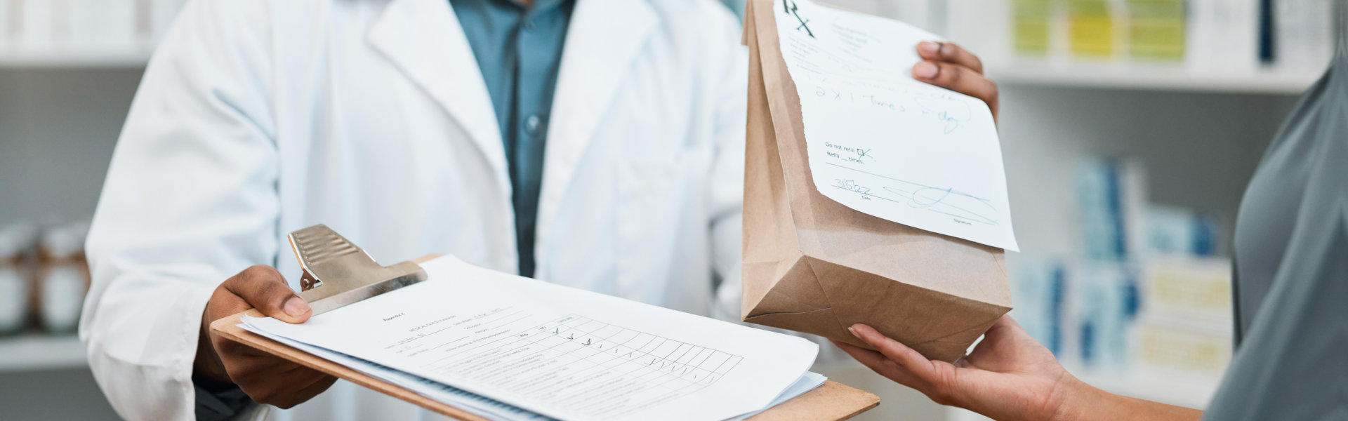 giving prescription